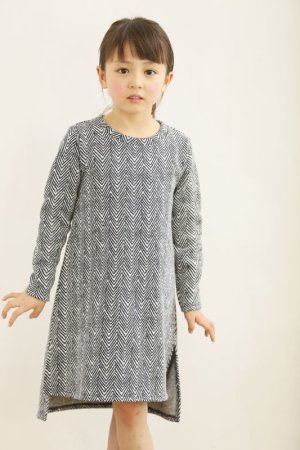 画像1: 【SALE!!30%OFF!!】 ARCH&LINE(アーチ＆ライン) スエットフリースワンピース 105/115cm