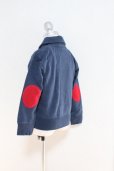 画像3: 4歳<br>【SALE!!30％オフ!!】<br>American Outfitters(アメリカンアウトフィッターズ)<br>SJAWL ボーイズバイカラースウェット(ネイビー) (3)