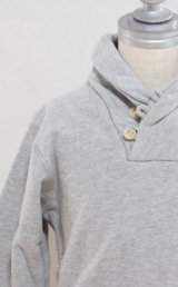 4歳6歳 【SALE!!30％オフ!!】 American Outfitters(アメリカンアウトフィッターズ) SJAWL ボーイズバイカラースウェット(グレー)