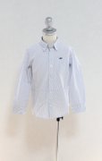 画像2: 2歳4歳<br>【SALE!!30％オフ!!】<br>American Outfitters(アメリカンアウトフィッターズ)<br>ボタンダウンシャツ(ブルーストライプ) (2)