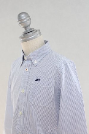 画像3: 2歳4歳 【SALE!!30％オフ!!】 American Outfitters(アメリカンアウトフィッターズ) ボタンダウンシャツ(ブルーストライプ)