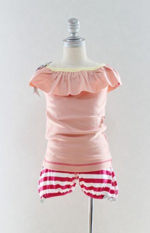 画像5: 【SALE!!30％OFF!!】 Eva&Oli(エヴァ＆オリ) ELLE-Girl Multico ショートパンツ 2歳4歳