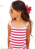 画像1: 【SALE!!30％OFF!!】<br>Eva&Oli(エヴァ＆オリ)<br>CRYSTAL-Girl Stripes キャミソール 18か月 (1)