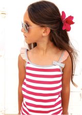 【SALE!!30％OFF!!】 Eva&Oli(エヴァ＆オリ) CRYSTAL-Girl Stripes キャミソール 18か月