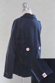 画像4: 【SALE!!30％オフ!!】<br>Hatley(ハットレイ)ジャージネイビーピーコート2歳89cm (4)