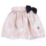 【SALE!!30％オフ!!】Hucklebones(ハックルボーンズ) Printed Silk Gathered Skirt プリントシルクギャザースカート 10歳140cm