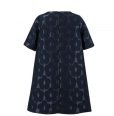 画像3: 【SALE!!30％オフ!!】Hucklebones(ハックルボーンズ)<br>Buttercup Shift Dressバターカップシフトドレス(ジャガードネイビー)<br>2歳92cm (3)