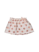 【SALE!!30％オフ!!】Hucklebones(ハックルボーンズ) Party Polka Gathered Skirt 水玉ギャザースカート 12ヶ月80cm