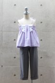 画像4: 【SALE!!】Hucklebones(ハックルボーンズ)<br>Pleat Trousersコットングレーパンツ(グラファイト)<br>3歳98cm4歳104cm (4)