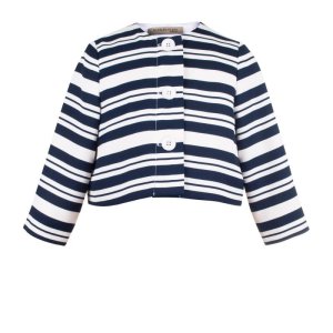 画像2: 【SALE!!30％オフ!!】Hucklebones(ハックルボーンズ) Candy Stripe Jacketストライプジャケット 8歳10歳