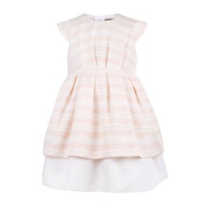 画像2: 【SALE!!30％オフ!!】Hucklebones(ハックルボーンズ) Candy StripeTiered Bodice Dressキャンディーピンクドレス 6歳116cm