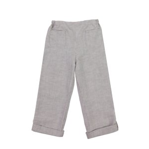 画像1: 18か月3歳 【SALE!!50％OFF!!】 Je suis en CP!(ジュスィザンセーペー) Pocket Pantsボーイズポケットパンツ(グレーストライプ )