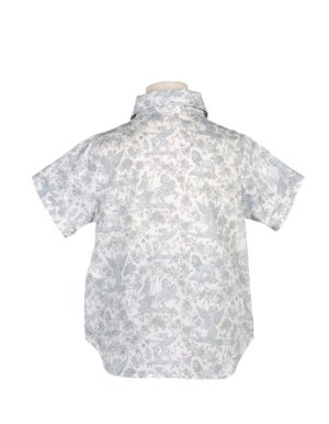 画像3: 2歳6歳 【SALE!!50％OFF!!】 Je suis en CP!(ジュスィザンセーペー) Classic Shirtボーイズ半袖歳クラシックシャツ(リバティプリント ボーダシアBoadicea)