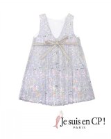 Je suis en CP!(ジュスィザンセーペー) Lucile Dressルシルドレス(リバティプリント スプリング・シルエット Spring Silhouette) 16歳160cm