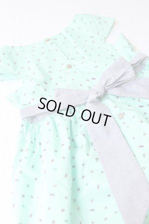 画像3: 【SALE!!30%OFF!!】 Je suis en CP!(ジュスィザンセーペー) Roma Dressフレアドレス(リバティプリント スキャッター・バッズ Scatter Buds) 8歳122-128cm