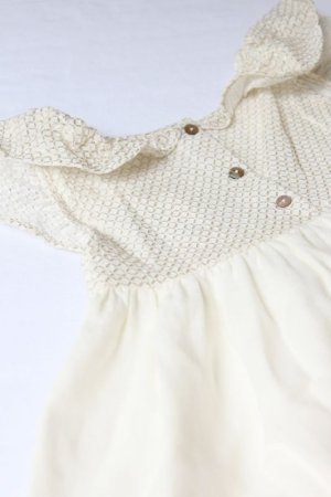 画像3: 【SALE!!30％OFF!!】 Je suis en CP!(ジュスィザンセーペー) New Ladybird Dressレディバードドレス(コットン×リネン) 8歳122-128cm