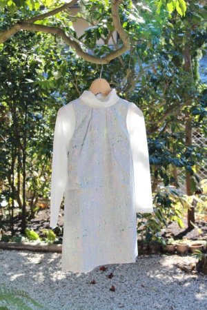画像9: 【SALE!!30%OFF!!】 Je suis en CP!(ジュスィザンセーペー) Lucile Dressルシルドレス(リバティプリント スプリング・シルエット Spring Silhouette) 8歳122-128cm