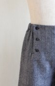 画像1: 2歳〜4歳<br>【SALE!!30％OFF!!】<br>Je suis en CP!(ジュスィザンセーペー)<br>Sailor pantsボーイズロングセーラーパンツ(ヘリンボーン) (1)