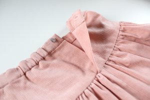 画像4: 【SALE!!30％OFF!!】 Je suis en CP!(ジュスィザンセーペー) PocketSkirtポケットスカート(ピンクコーデュローイ) 12か月3歳