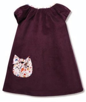 画像5: 【SALE!!30％OFF!!】 Je suis en CP!(ジュスィザンセーペー) Drop Dressドロップドレス(ブラウン×リバティプリント) 2歳6歳