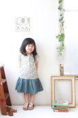 画像1: 【SALE!!30％OFF!!】<br>Je suis en CP!(ジュスィザンセーペー)<br>Square Dressスクエアドレス(リバティプリント Land of Dreams ランド・オブ・ドリームズ)<br>2歳4歳6歳8歳 (1)