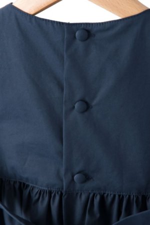 画像5: 【JiJiオリジナル】 スモッキングワンピース/ジャンパースカート(ネイビー) 2歳〜6歳