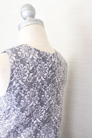 画像3: 【SALE!!40%OFF!!】 LIHO London(リホロンドン)  HANNA裾フレアワンピース(レースプリント) 6歳115cm