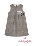 画像1: 【SALE!!30％OFF!!】<br>LiLi gaufrette(リリゴーフレット)<br>LIVANA DressツイードAラインワンピース2歳4歳 (1)