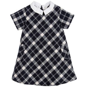 画像3: Malvi&Co.(マルヴィ) 付け襟チェックワンピース 4歳6歳