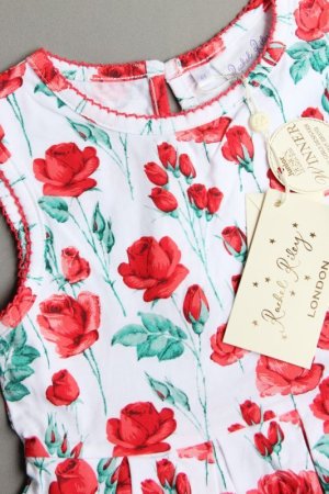 画像4: Rachel Riley(レイチェル・ライリー）Rose Cotton Jersy Dressコットンジャージドレス(ローズ) 8歳126cm