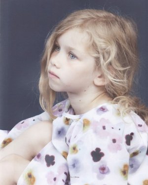 画像2: Christina Rohde(クリスティーナ・ローデ)Dress Waist-elastic長袖ブラウジングワンピース6歳8歳