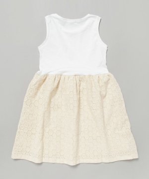 画像10: Tappet(タペット) ボレロ+ワンピースセットアップ（オフホワイト） 120cm