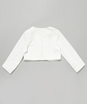 画像3: Tappet(タペット) ボレロ+ワンピースセットアップ（オフホワイト） 120cm