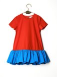 画像1: 【SALE!!30％オフ!!】<br>WOLF&RITA(ウルフ＆リタ)<br>SANDRA-チュニック-(RED/ BLUE)2歳4歳6歳 (1)