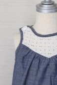 画像1: 【SALE!!30％OFF!!】<br>anthem of the ants(アンセムオブジアンツ）<br>デニムサンドレスCapri lace sundress6歳120cm (1)