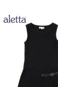 画像1: ALETTA(アレッタ)<br>ジャンパースカート(ブラックジャージ)<br>6歳116cm (1)