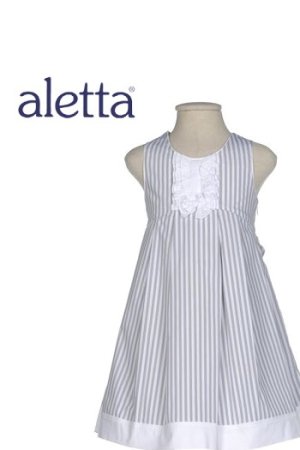 画像1: 【SALE!!】ALETTA(アレッタ) ノースリーブワンピース 4歳104cm