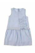 画像2: SIMONETTA(シモネッタ)<br>ブルー水玉ワンピース<br>6歳122cm8歳138cm (2)