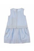 画像3: SIMONETTA(シモネッタ) ブルー水玉ワンピース 6歳122cm8歳138cm