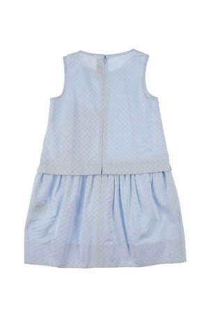 画像3: SIMONETTA(シモネッタ) ブルー水玉ワンピース 6歳122cm8歳138cm