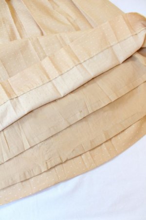 画像8: 【JiJiオリジナル】 プリンセスラインワンピース/ジャンパスカート(ベージュドット) 2歳〜8歳