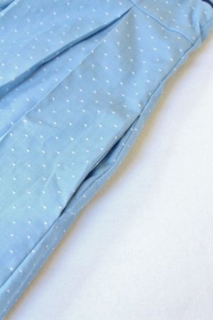 画像8: 【JiJiオリジナル】 プリンセスラインワンピース/ジャンパスカート(ブルードット) 2歳〜8歳