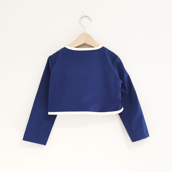 画像2: 【SALE!!30%OFF!!】 ARCH&LINE(アーチ&ライン) ブルーボレロ 115/125cm (2)