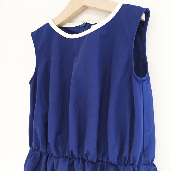 画像2: 【SALE!!30%OFF!!】 ARCH&LINE(アーチ&ライン) ブルーフォーマルワンピース 115/125cm (2)