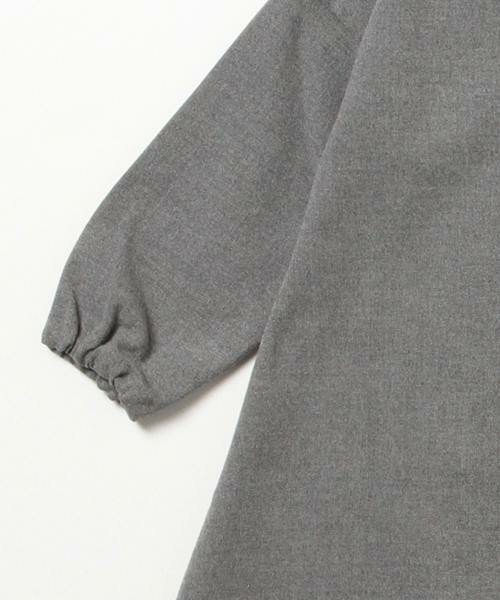 画像5: 【SALE!!30%OFF!!】 ARCH&LINE(アーチ&ライン) 付け襟Aラインワンピース(グレー) 135cm (5)