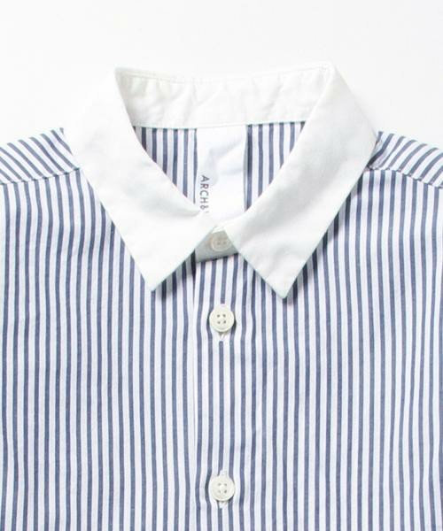 画像4: 【SALE!!30%OFF!!】 ARCH&LINE(アーチ＆ライン) 切替シャツワンピース 115cm (4)