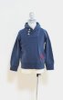 画像2: 4歳 【SALE!!30％オフ!!】 American Outfitters(アメリカンアウトフィッターズ) SJAWL ボーイズバイカラースウェット(ネイビー) (2)