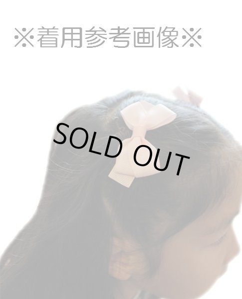 画像3: Emotion&Kids(エモーション＆キッズ) 子供用ヘアアクセサリーリボン（ネイビー） 2個セット  (3)