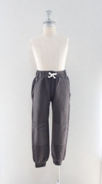 画像2: 4/5歳 Finger in the nose(フィンガーインザノーズ) HARVEYボーイズスウェットパンツ(チャコールグレー) (2)