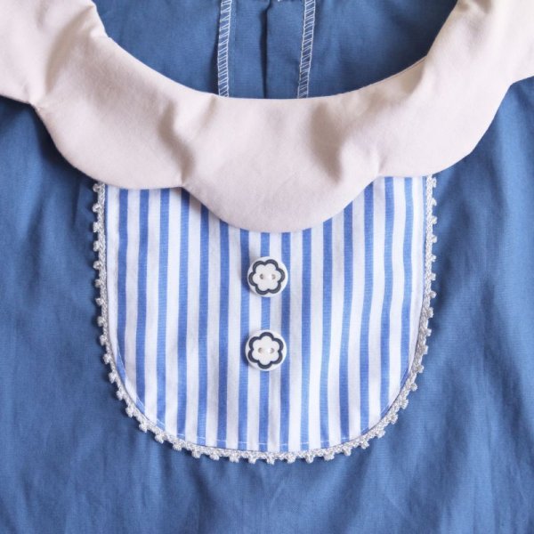 画像2: ハリトイト 雲のスカラップ チュニックワンピース120-130cm (2)